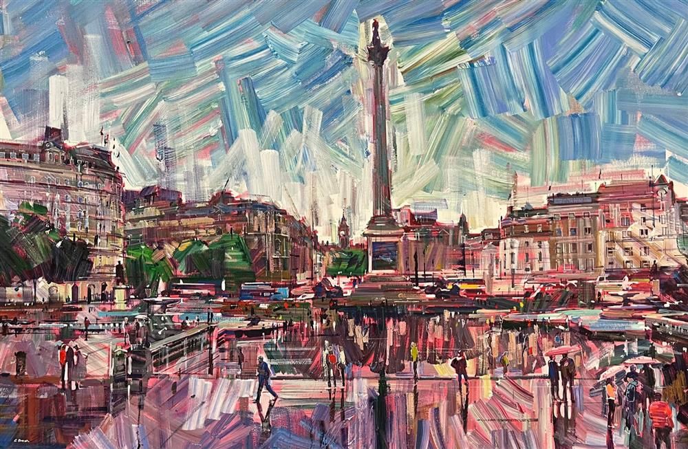 Colin Brown - 'Admiral Nelson' - Framed Original Art