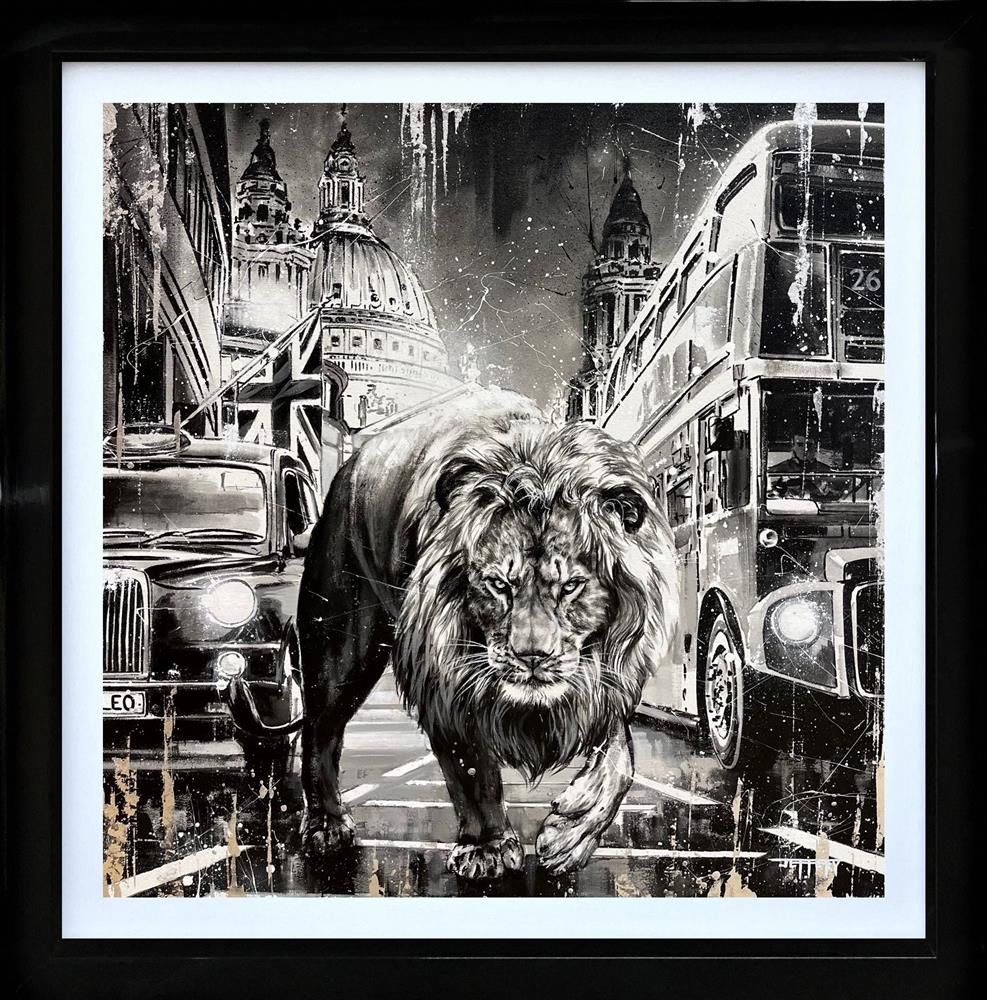 Ben Jeffery - ' King Of The Road, St Paul's' - Framed Original Art