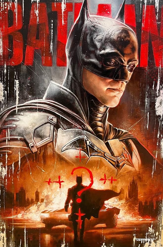 Ben Jeffery - ' I Am Vengance ' - Framed Original Art