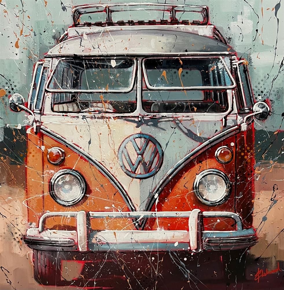 Fleetwood - 'Splitty' - Framed Original Art