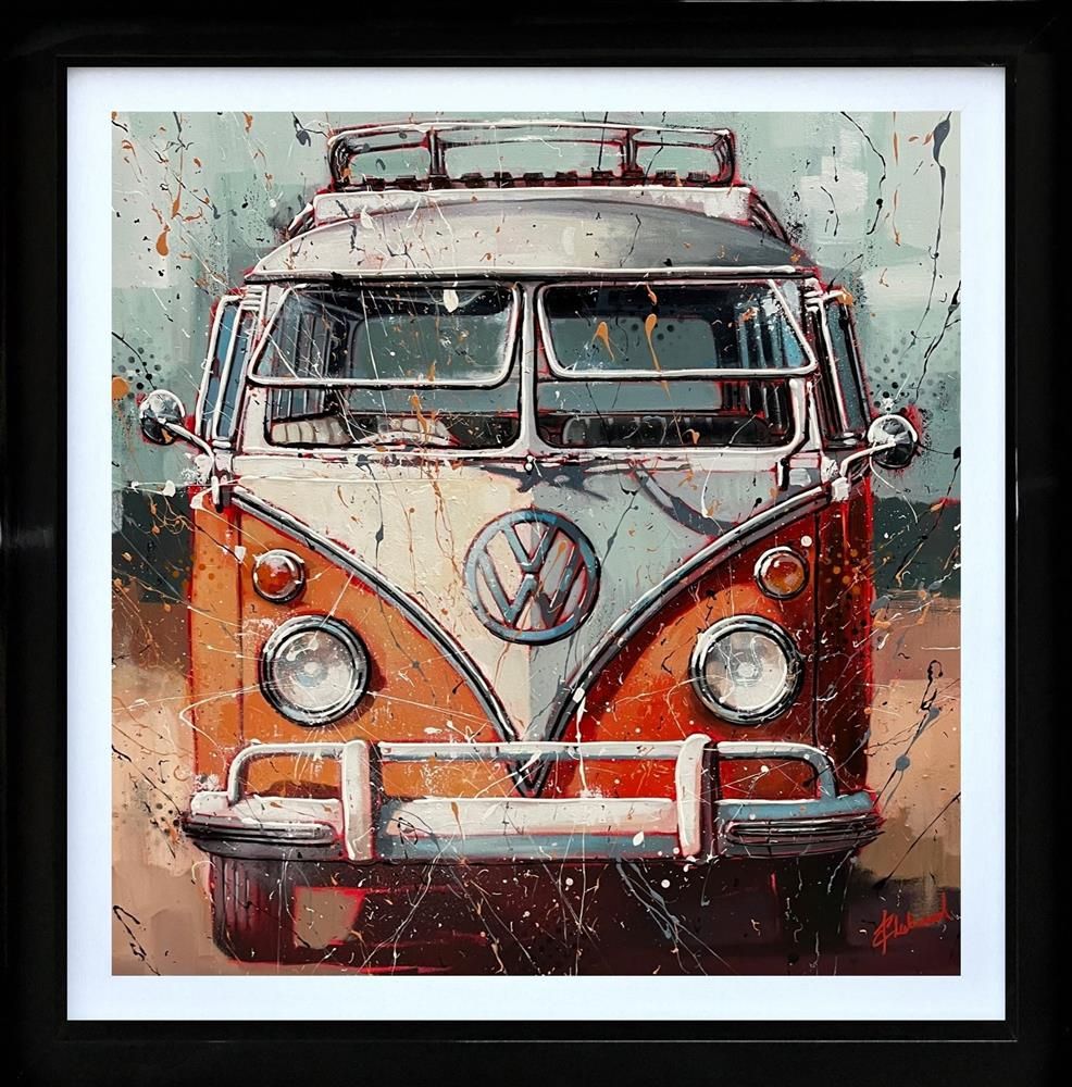 Fleetwood - 'Splitty' - Framed Original Art