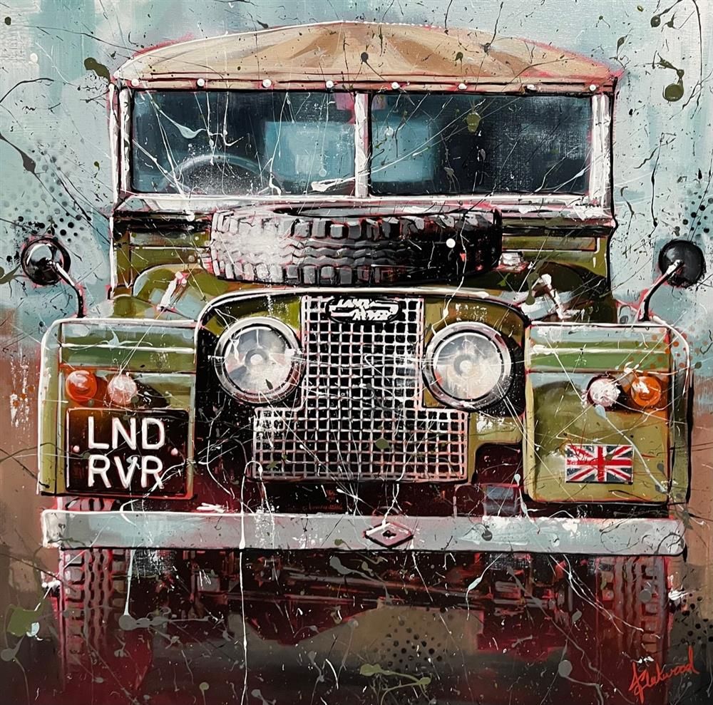 Fleetwood - 'Land Rover' - Framed Original Art