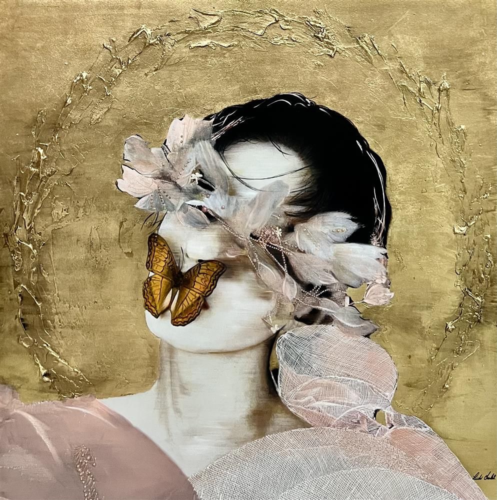 Linda Charles - 'Butterfly II' - Framed Original Artwork