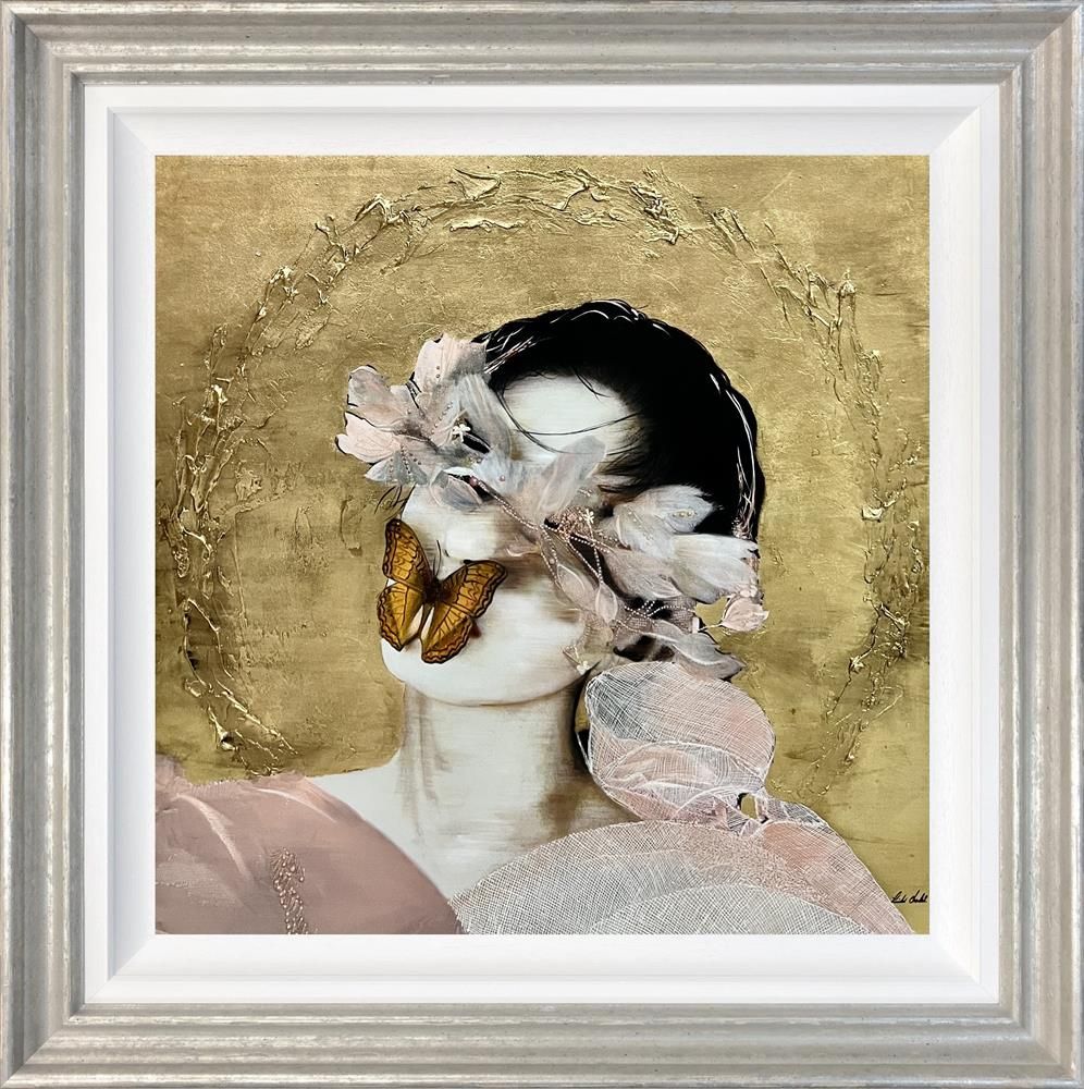 Linda Charles - 'Butterfly II' - Framed Original Artwork