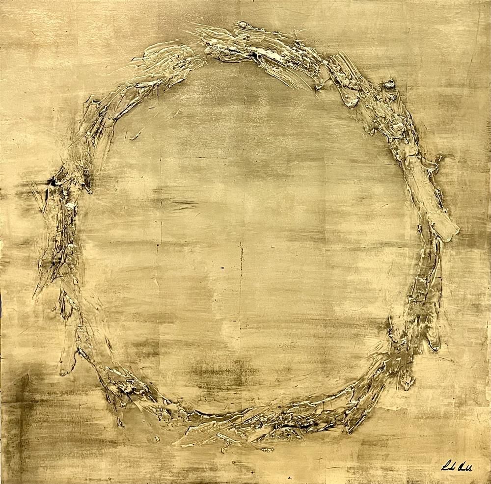 Linda Charles - 'Life Circles II' - Framed Original Artwork