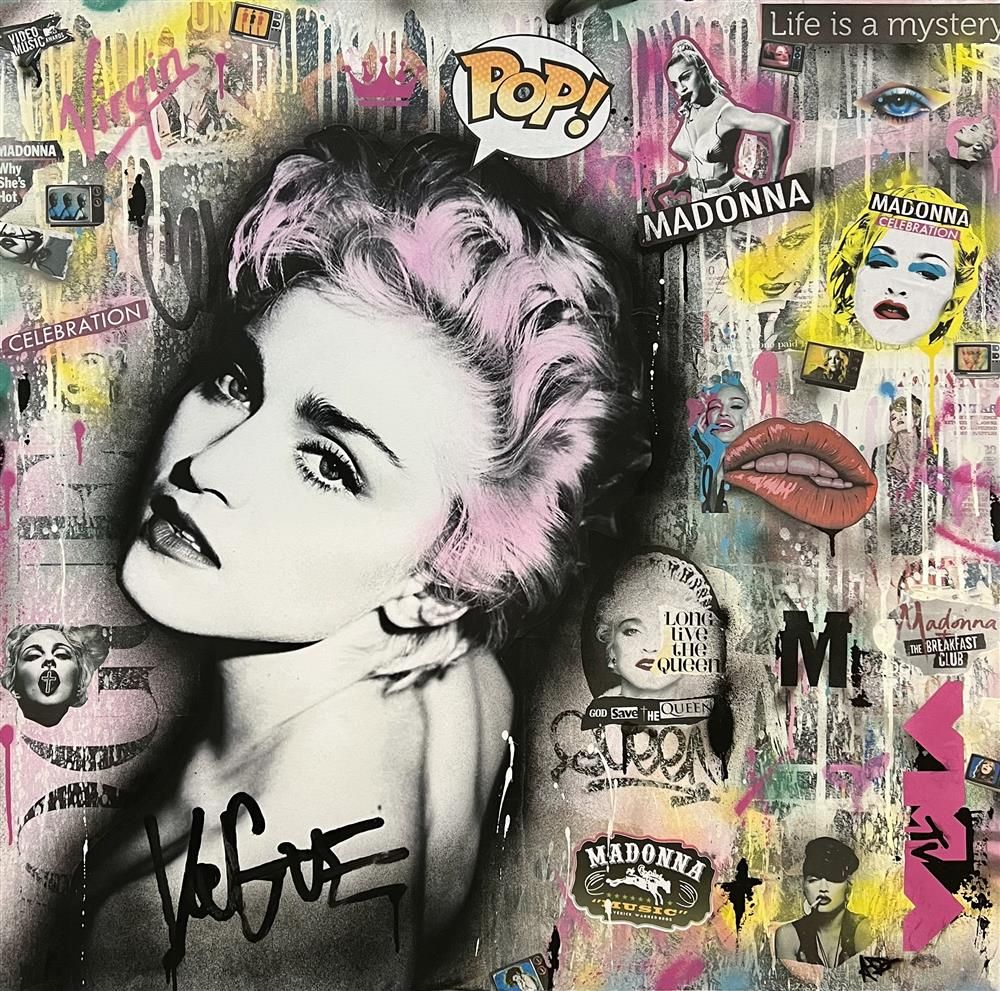 Add Subtract- 'Strike A Pose' - Framed Original Art