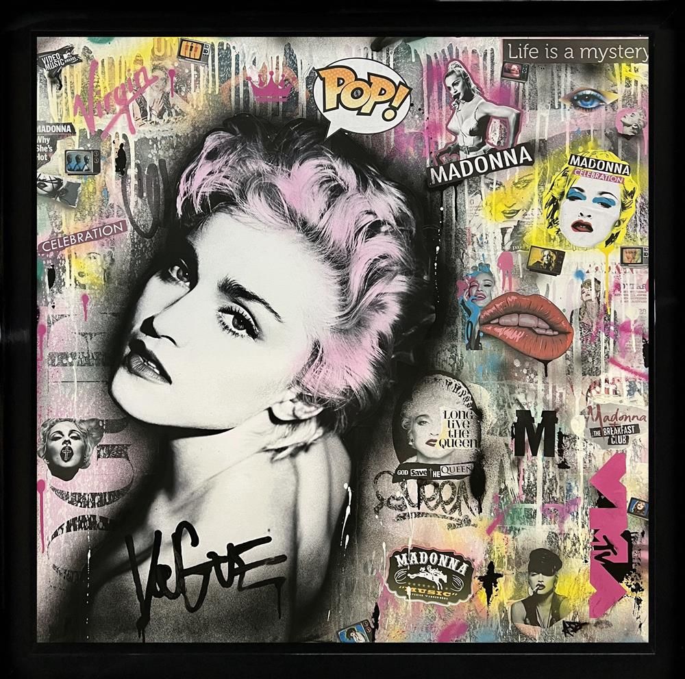 Add Subtract- 'Strike A Pose' - Framed Original Art