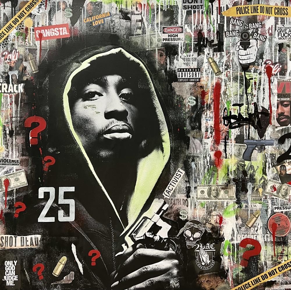 Add Subtract- 'Hit Em Up' - Framed Original Art