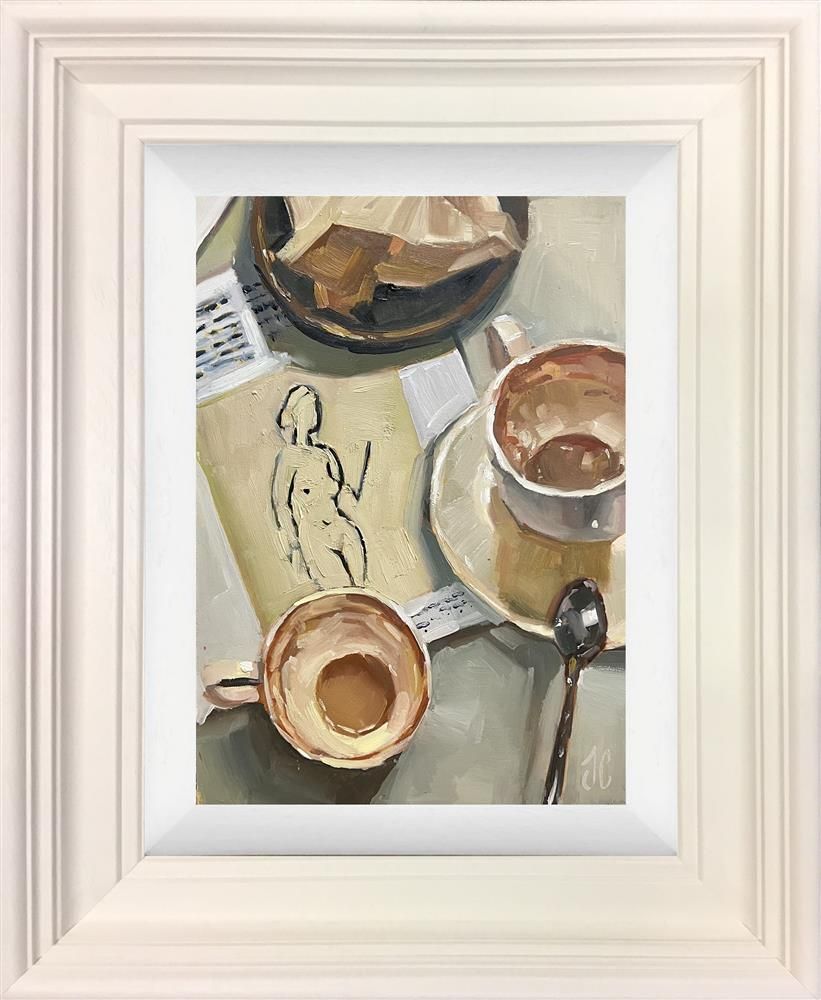 Joss Clapson - 'News Today' - Framed Original Art