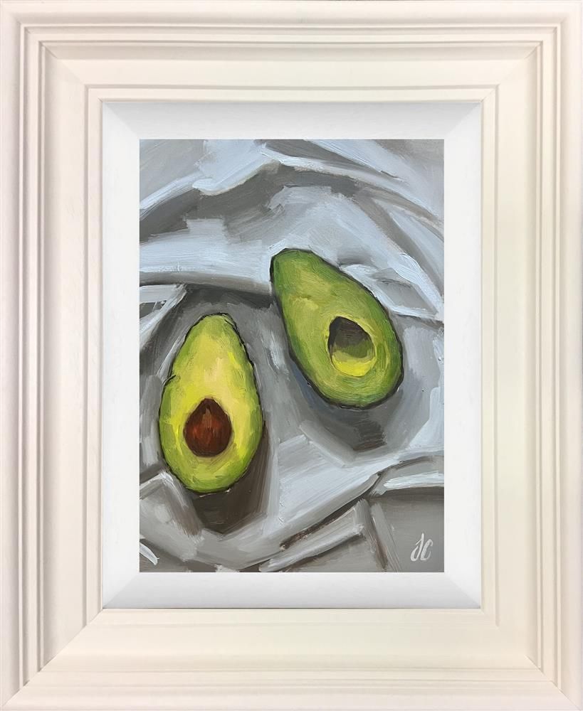 Joss Clapson - 'Avacado Split' - Framed Original Art