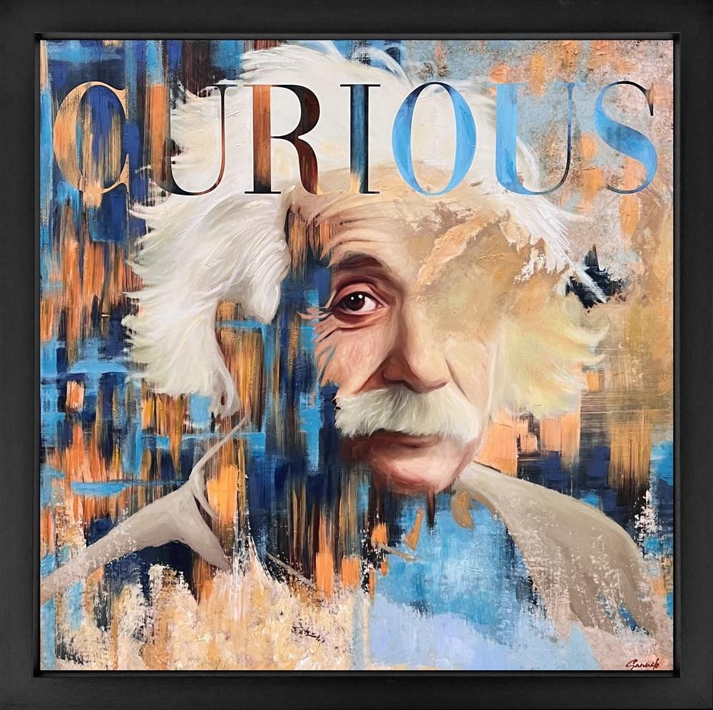 Sannib - 'Curious' - Framed Original Art
