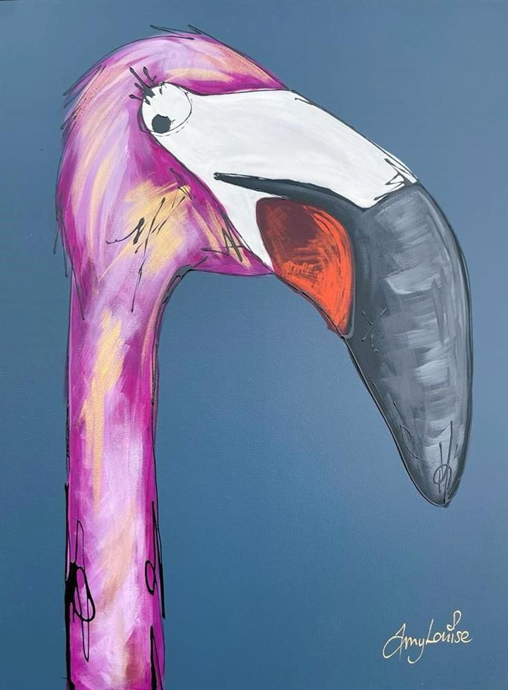 Amy Louise - 'High And Mighty' - Framed Original Art