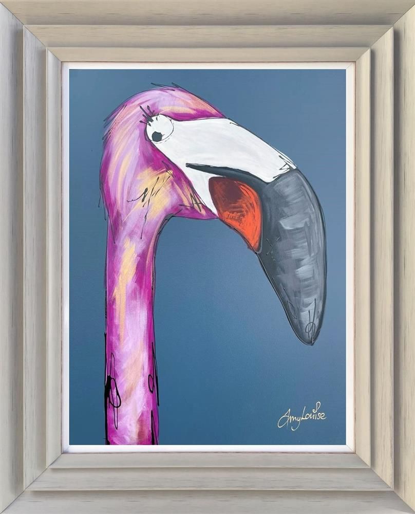 Amy Louise - 'High And Mighty' - Framed Original Art