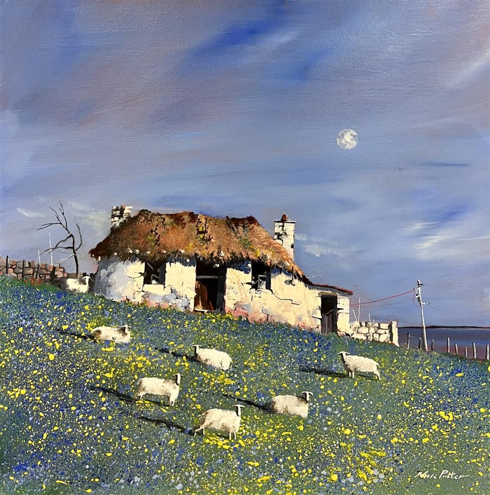 Nick Potter - 'Shattered Lives' - Framed Original Art