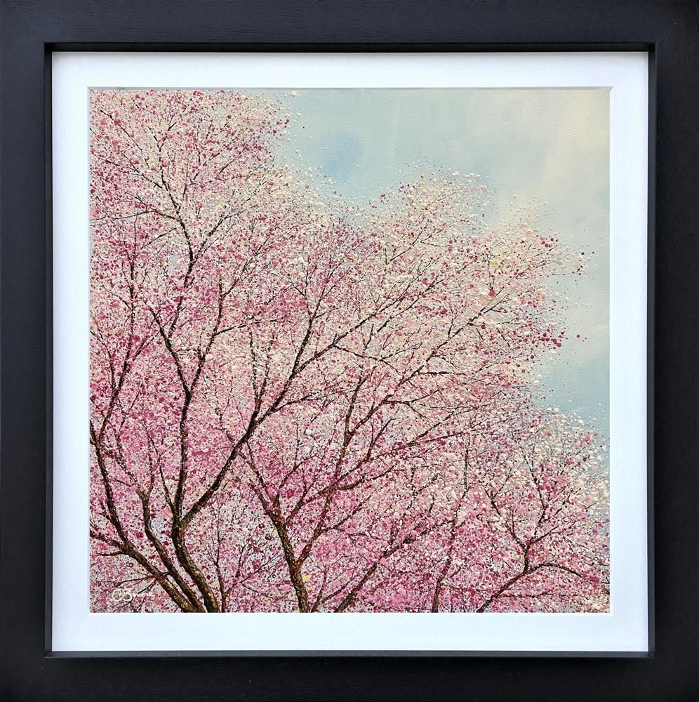 Chris Bourne - 'Delicate Scent Of Cherry Blossom ' - Framed Original Art