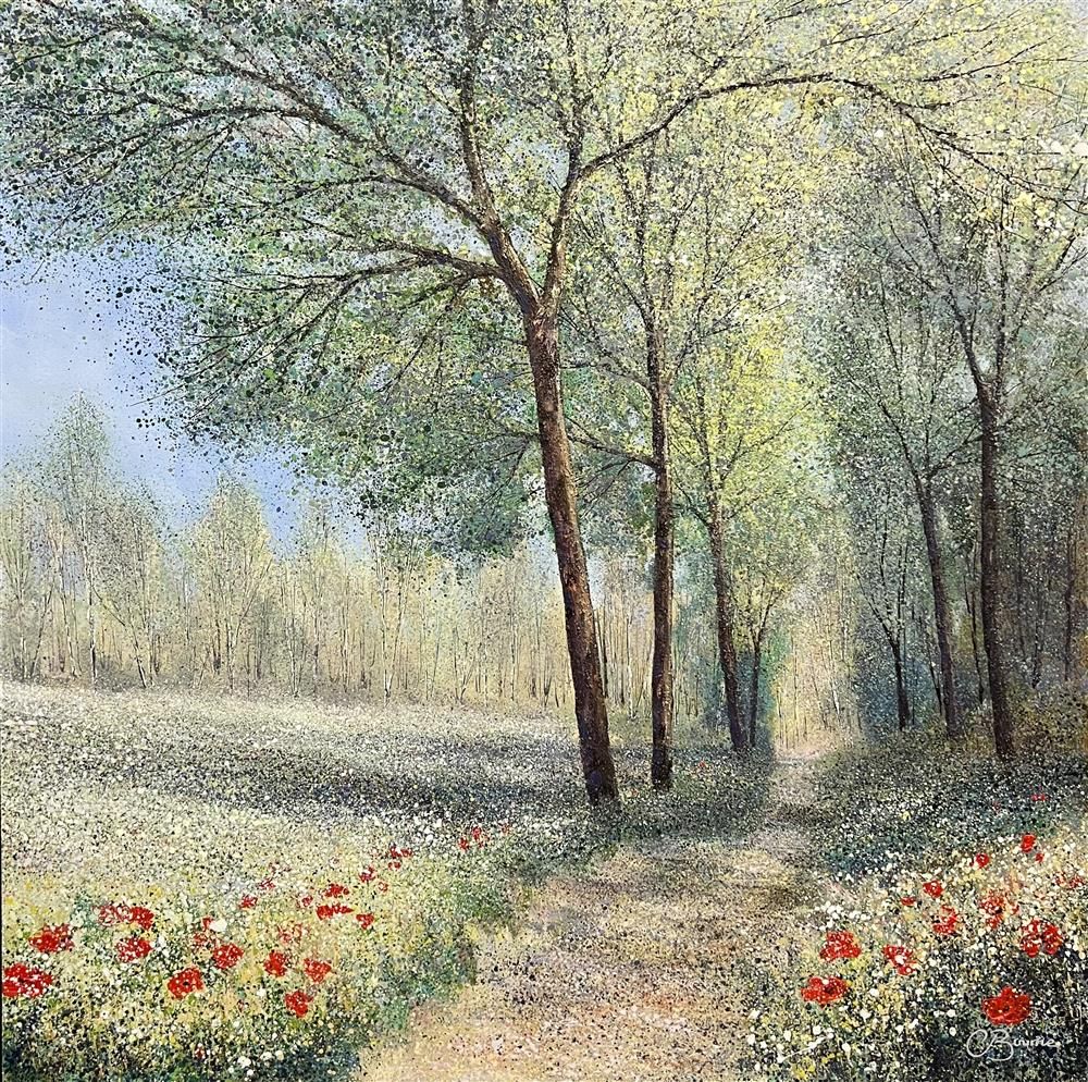 Chris Bourne - 'Here Comes Summer' - Framed Original Art