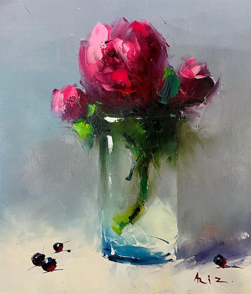 Aziz - 'Angel Of Mine' - Framed Original Artwork