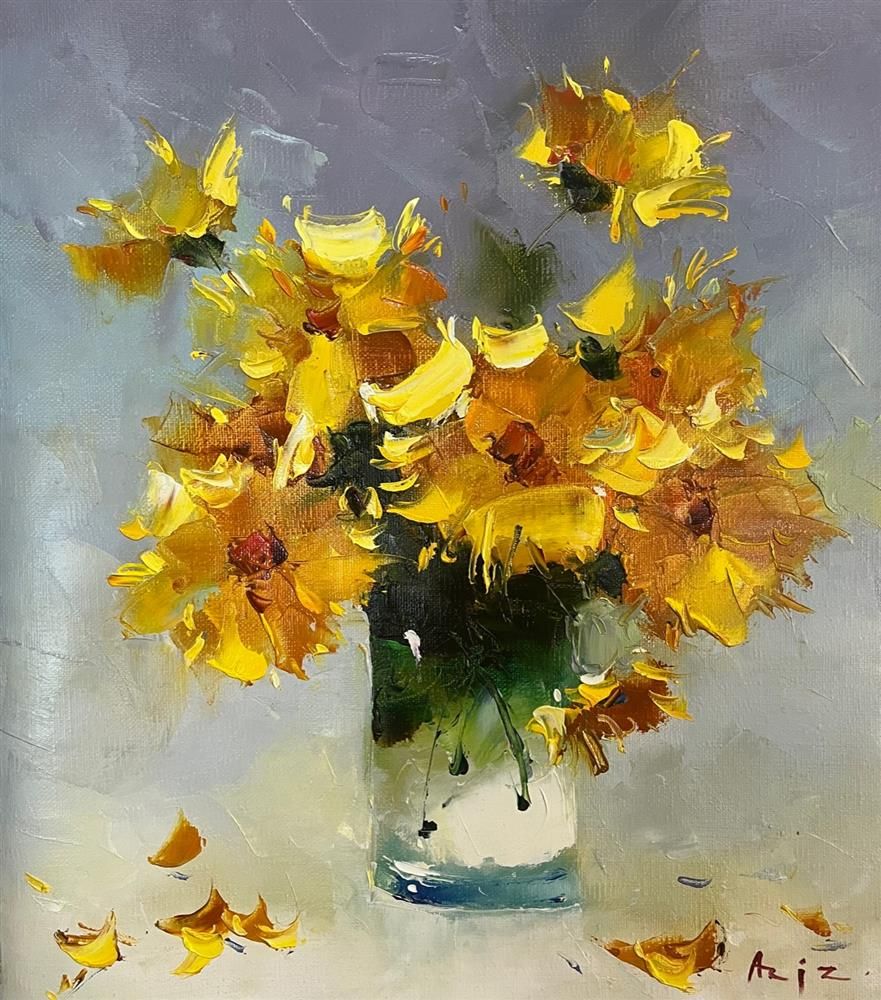 Aziz - 'Now And Forever' - Framed Original Artwork