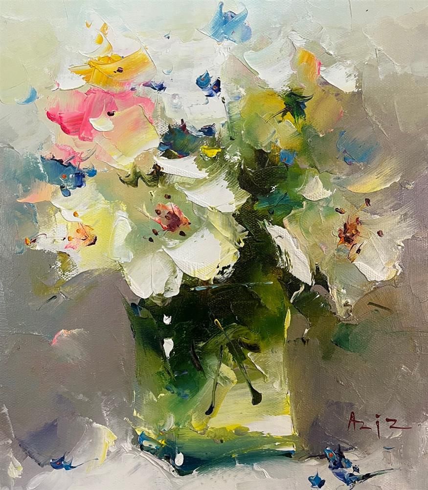 Aziz - 'Love You Always' - Framed Original Artwork