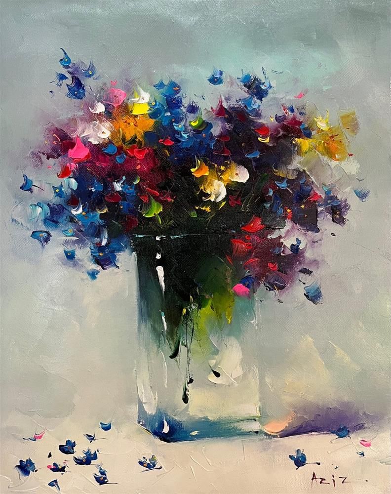 Aziz - 'Family Is Everything' - Framed Original Artwork