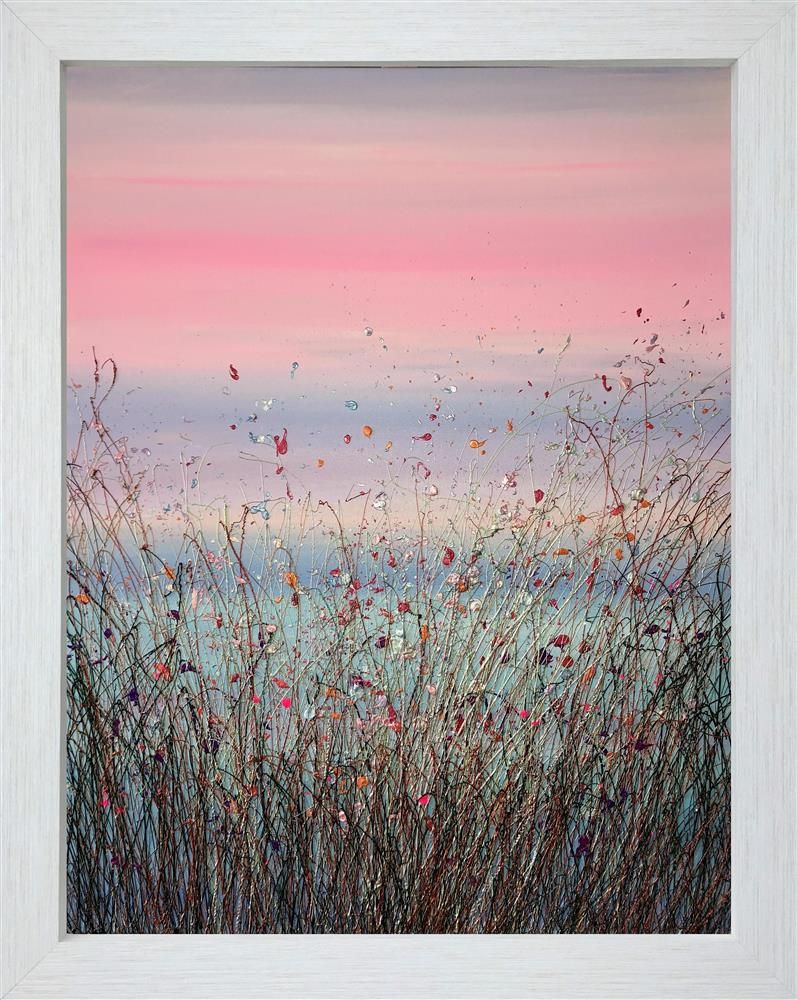 Lisa Pang- 'Pink Sky' - Framed Original Artwork