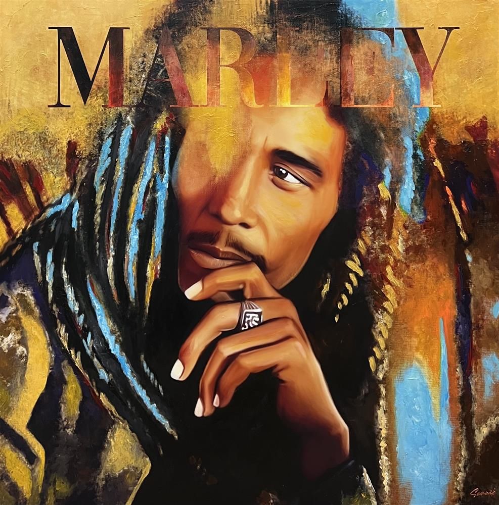 Sannib - 'Marley' - Framed Original Art