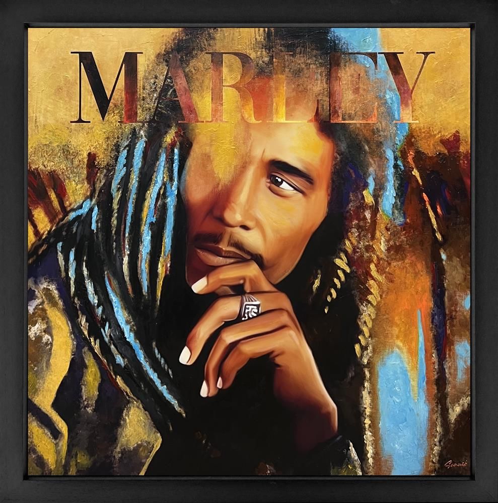 Sannib - 'Marley' - Framed Original Art