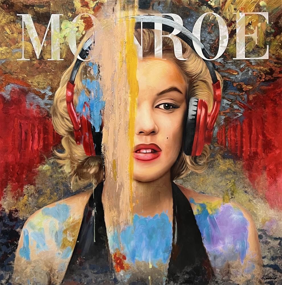 Sannib - 'Monroe Vibes' - Framed Original Art