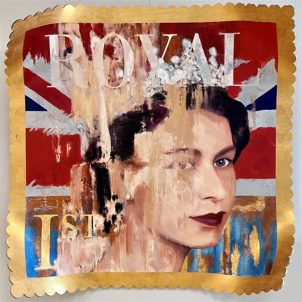 Sannib - 'First Class Royal' - Framed Original Art