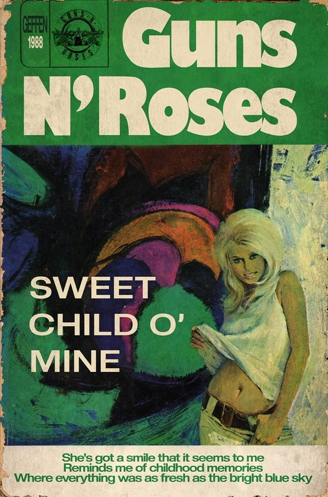 Linda Charles - 'Sweet Child O'Mine' - Framed Original Artwork