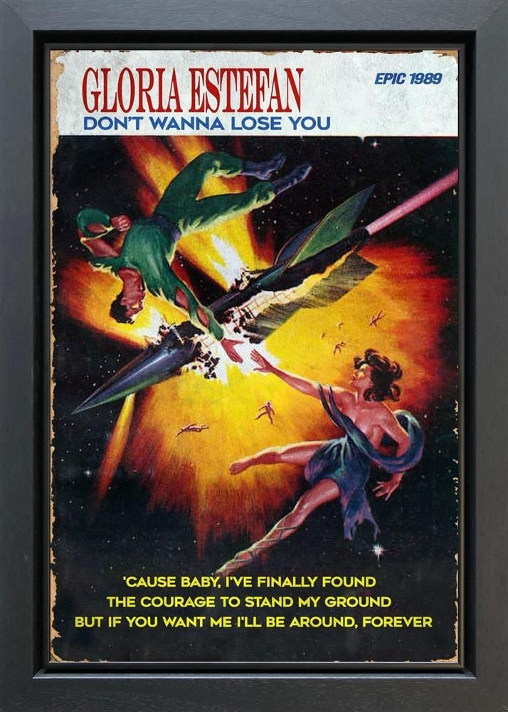 Linda Charles - 'Don't Wanna Lose You' - Framed Original Artwork