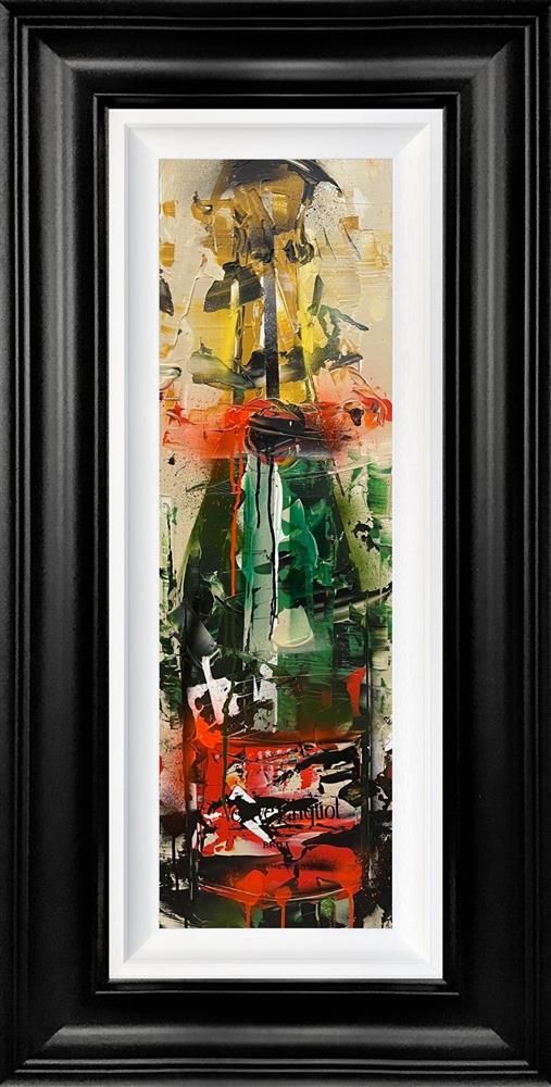 Jessie Foakes - 'Bottle Of Bubbles'  Framed Original Artwork