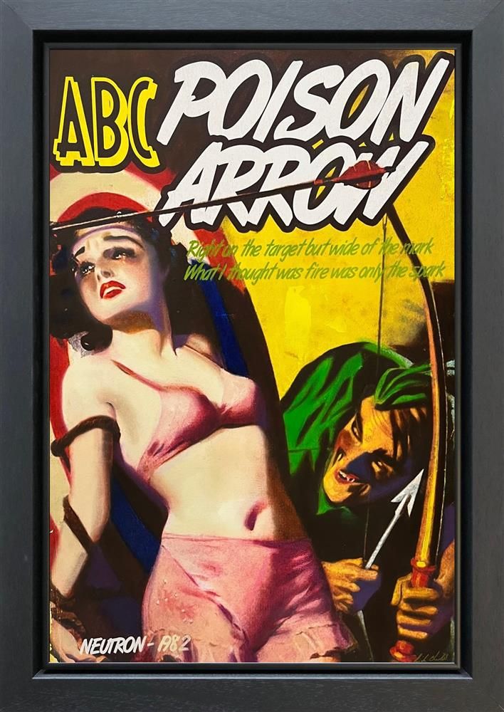 Linda Charles - 'Poison Arrow' - Framed Original Artwork