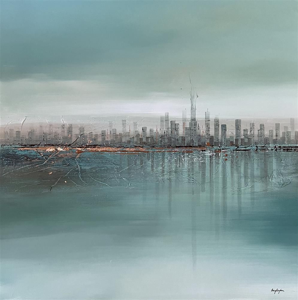 Daisy Clayton - 'Manhattan' - Framed Original Artwork