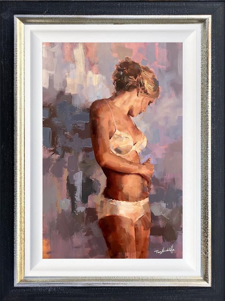 Tony Hinchliffe - 'The Dress Makers Apprentice' - Framed Original Art