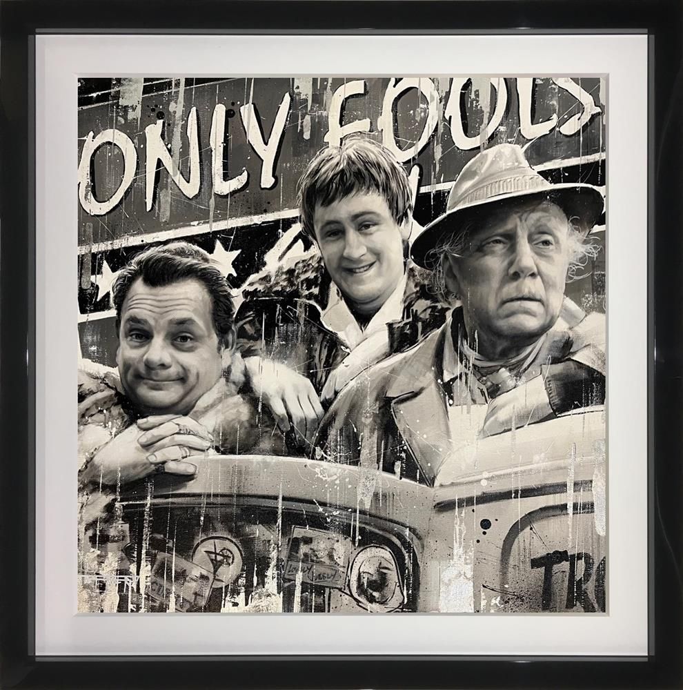 Ben Jeffery - 'Trotters Independent Traders' - Framed Original Art