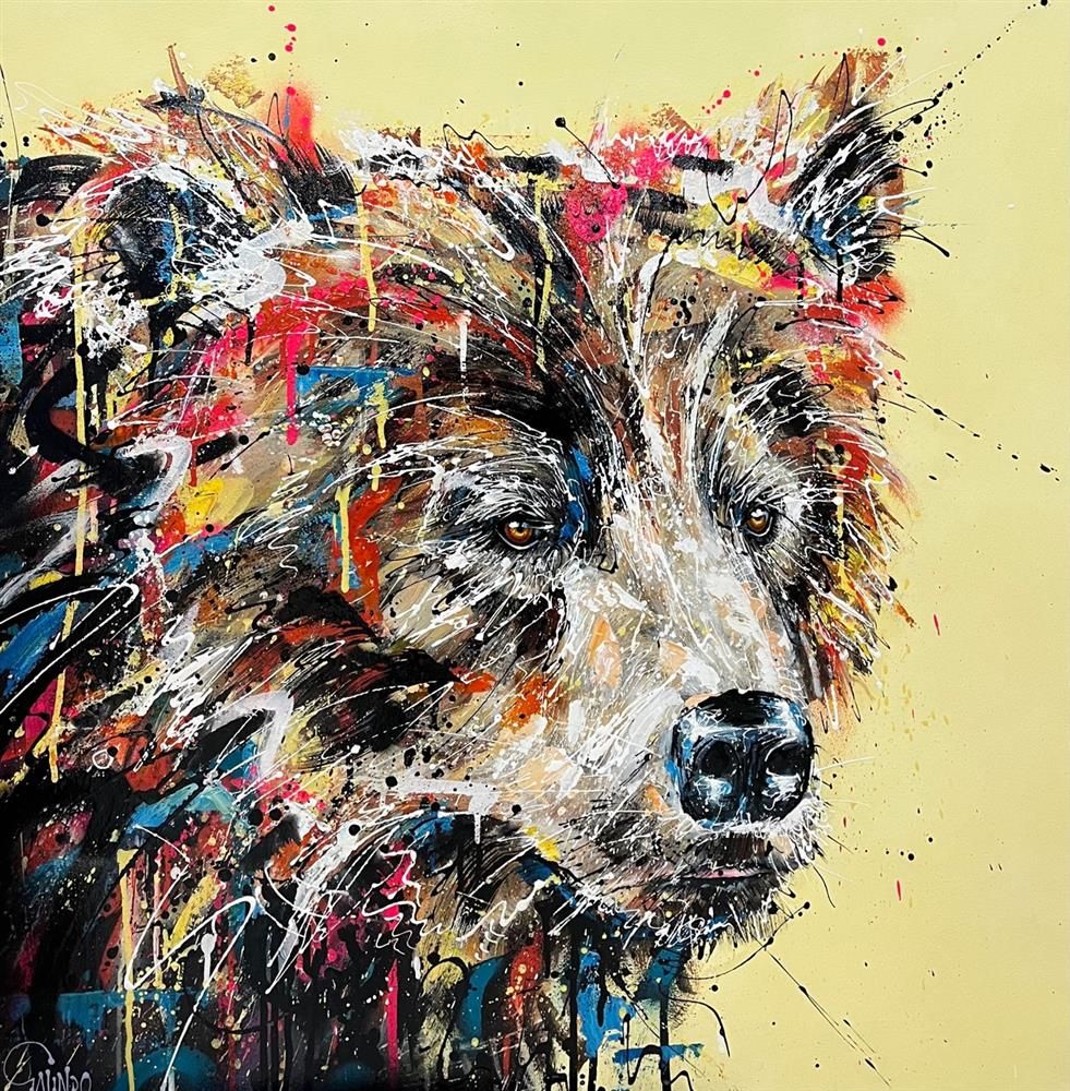 Joe Galindo - 'Grizzly' - Framed Original Art