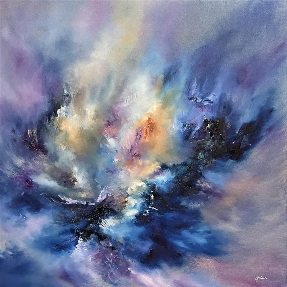 Alison Johnson - ' Capsule' - Framed Limited Studio Edition Canvas