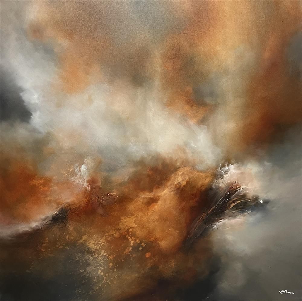 Alison Johnson - 'Sunset Freight' - Framed Limited Studio Edition Canvas