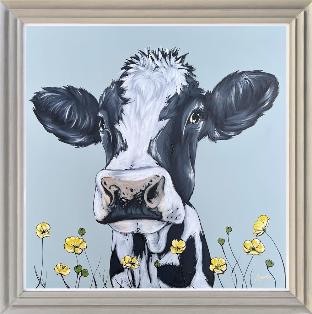 Amy Louise - 'Buttercup' - Framed Original Art