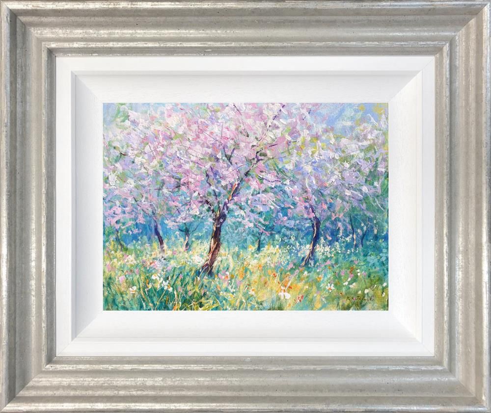 Mariusz Kaldowski - 'Cherry Tree Orchard' - Framed Original Art