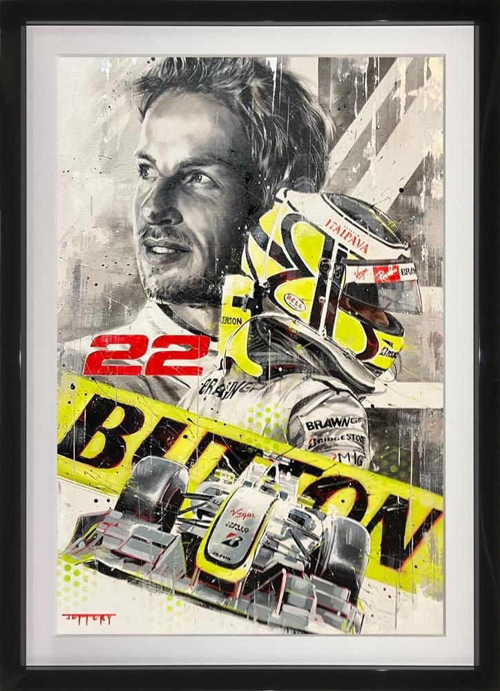 Ben Jeffery - 'Button' - Framed Original Art