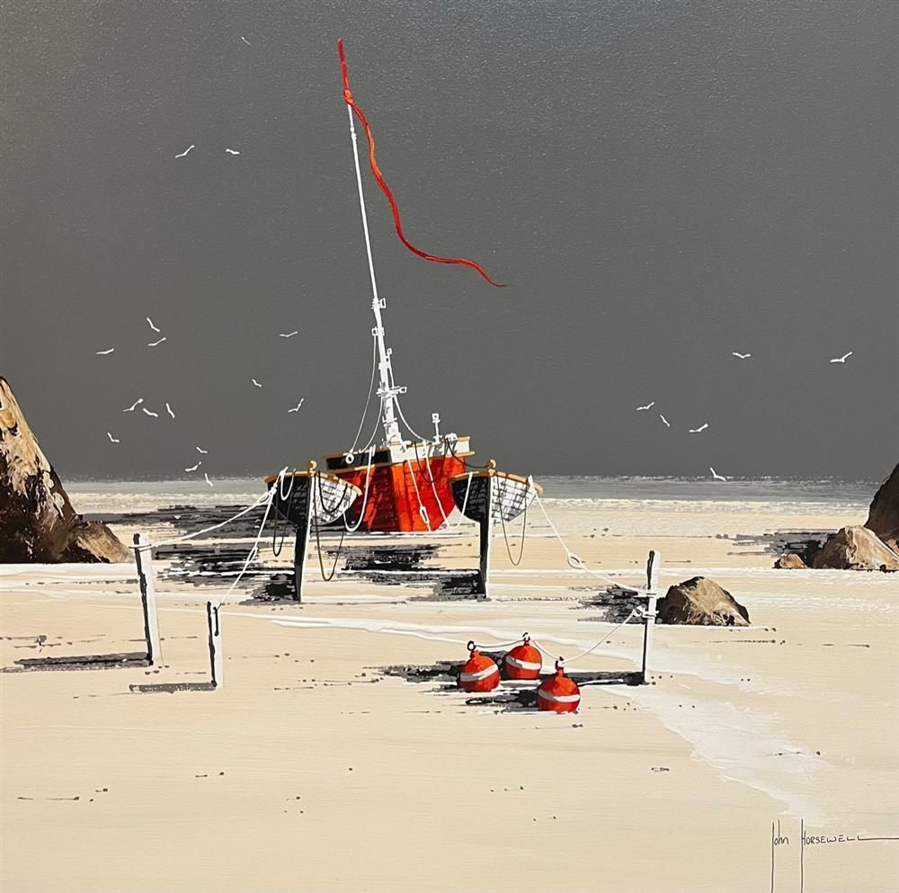 John Horsewell - 'Red Lobster' - Framed Original Artwork