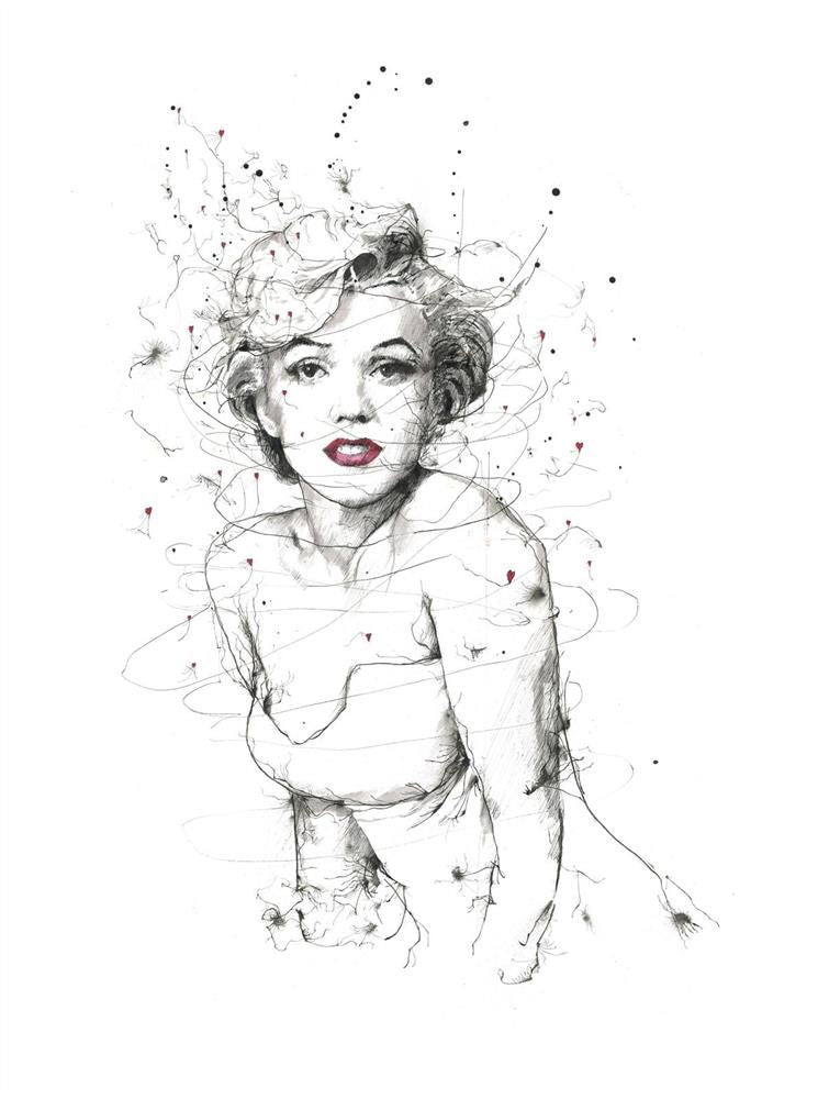 Scott Tetlow - ' Monroe' - Framed Original Art