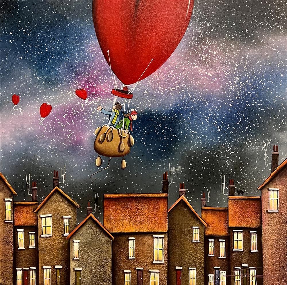 Dale Bowen - 'Spread My Love' - Framed Original Art