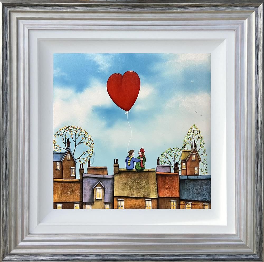 Dale Bowen -  Love From Above' - Framed Original Art