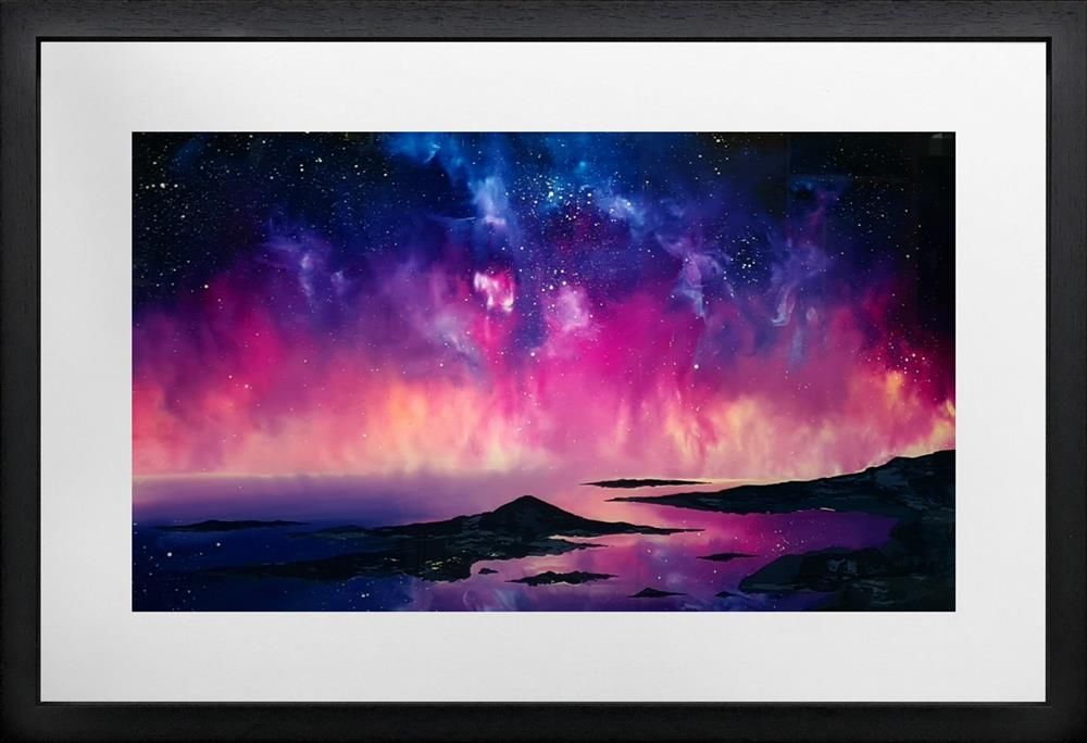 Richard King - 'Fiery Nights'   - Framed Original Art