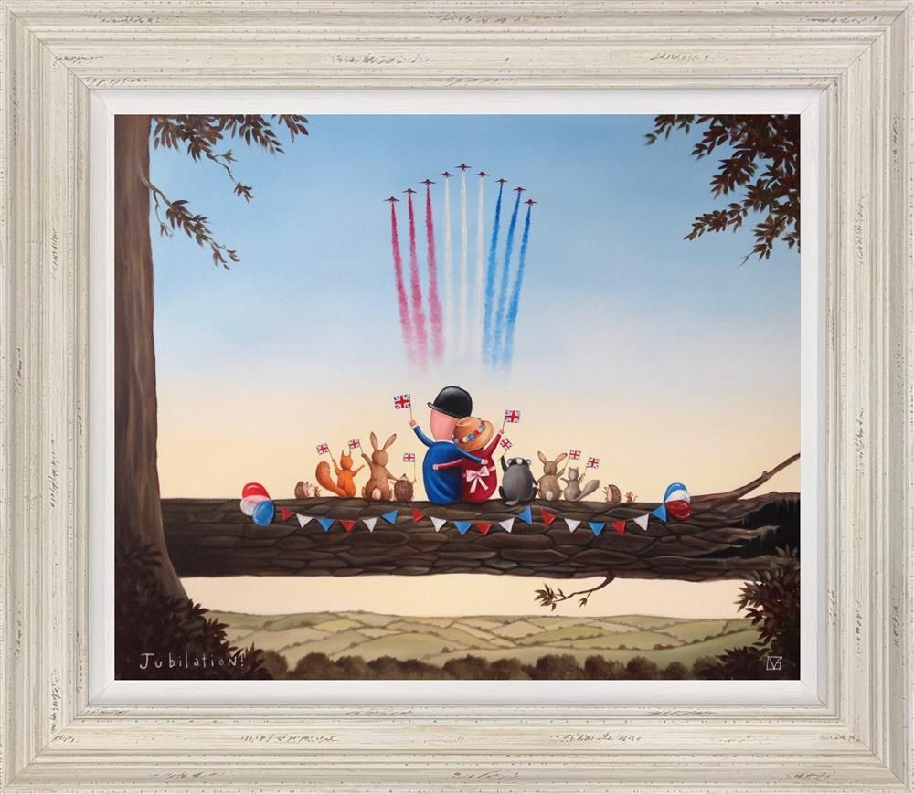 Michael Abrams - 'Jubilation' - Framed Studio Edition Canvas