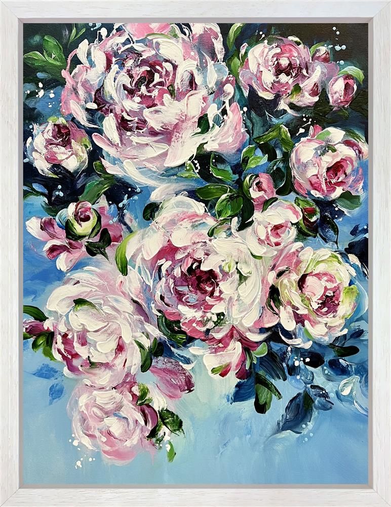 Anna Cher - 'Midnight Romance' - Framed Original Artwork