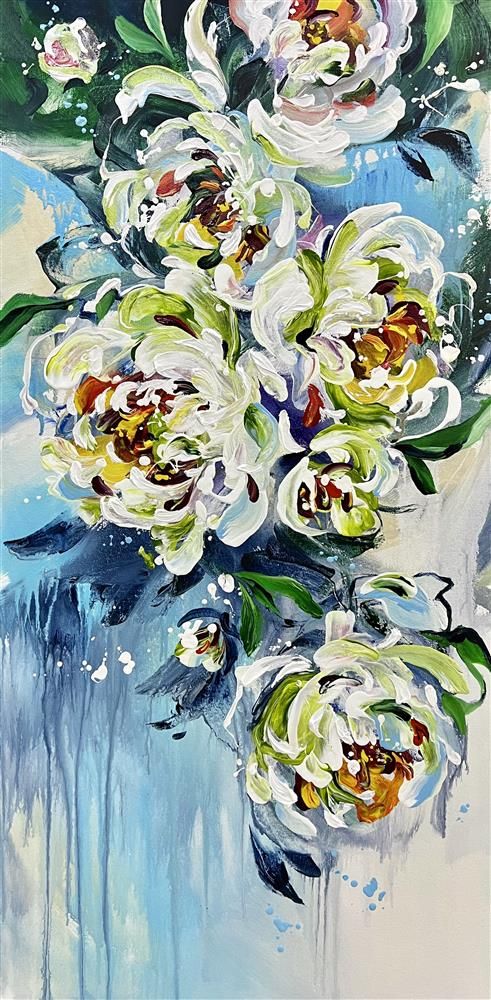 Anna Cher - 'Sweet Summer Vibe' - Framed Original Artwork